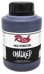 Rich Multi Decor Chalked Akrilik Boya 1750 gr. 4580 SİYAH - 1