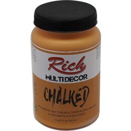 Rich Multi Decor Chalked Akrilik Boya 250 cc. 4518 BARCELONA TURUNCU - 1