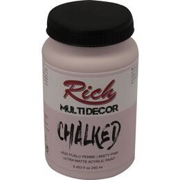 Rich Multi Decor Chalked Akrilik Boya 250 cc. 4520 PUSLU PEMBE - 1