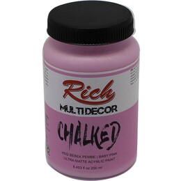 Rich Multi Decor Chalked Akrilik Boya 250 cc. 4522 BEBEK PEMBE - 1
