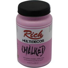 Rich Multi Decor Chalked Akrilik Boya 250 cc. 4522 BEBEK PEMBE - 1