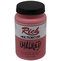 Rich Multi Decor Chalked Akrilik Boya 250 cc. 4524 ANTİK PEMBE - 1