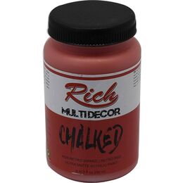 Rich Multi Decor Chalked Akrilik Boya 250 cc. 4528 RETRO KIRMIZI - 1