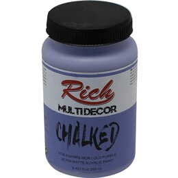 Rich Multi Decor Chalked Akrilik Boya 250 cc. 4536 ESKİMİŞ MOR - 1