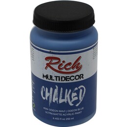 Rich Multi Decor Chalked Akrilik Boya 250 cc. 4544 ODEON MAVİ - 1