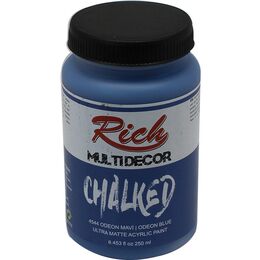 Rich Multi Decor Chalked Akrilik Boya 250 cc. 4544 ODEON MAVİ - 1