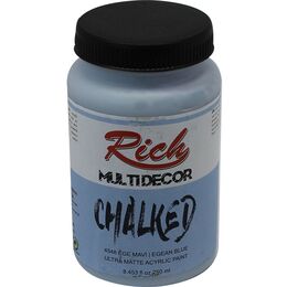 Rich Multi Decor Chalked Akrilik Boya 250 cc. 4548 EGE MAVİ - 1
