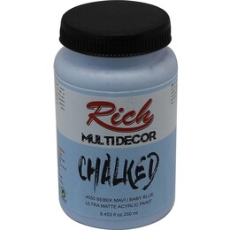 Rich Multi Decor Chalked Akrilik Boya 250 cc. 4550 BEBEK MAVİ - 1