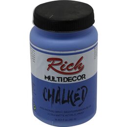 Rich Multi Decor Chalked Akrilik Boya 250 cc. 4552 AKDENİZ MAVİ