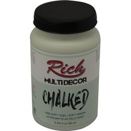 Rich Multi Decor Chalked Akrilik Boya 250 cc. 4562 SOFT YEŞİL