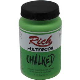 Rich Multi Decor Chalked Akrilik Boya 250 cc. 4564 YAZYEŞİLİ - 1