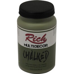 Rich Multi Decor Chalked Akrilik Boya 250 cc. 4568 YAĞ YEŞİLİ - 1