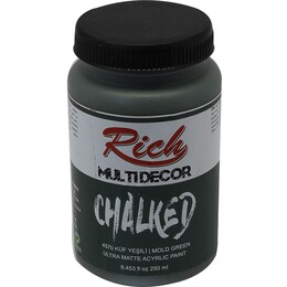 Rich Multi Decor Chalked Akrilik Boya 250 cc. 4570 KÜF YEŞİLİ - 1