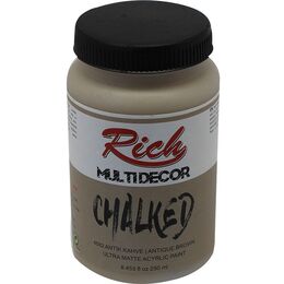 Rich Multi Decor Chalked Akrilik Boya 250 cc. 4582 ANTİK KAHVE - 1