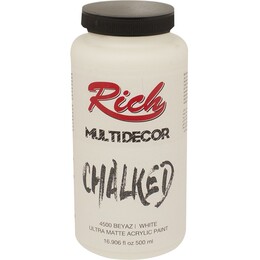 Rich Multi Decor Chalked Akrilik Boya 500 cc. 4500 BEYAZ - 1