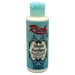 Rich Multi Surface Her Yüzey İçin Akrilik Boya 120 cc. 2105 KEMİK - 1