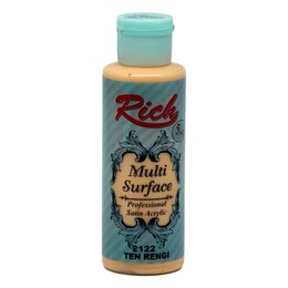 Rich Multi Surface Her Yüzey İçin Akrilik Boya 120 cc. 2122 TEN RENGİ - 1