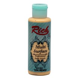 Rich Multi Surface Her Yüzey İçin Akrilik Boya 120 cc. 2122 TEN RENGİ - 1