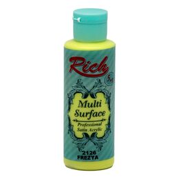 Rich Multi Surface Her Yüzey İçin Akrilik Boya 120 cc. 2126 FREZYA - 1