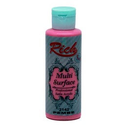 Rich Multi Surface Her Yüzey İçin Akrilik Boya 120 cc. 2142 PEMBE - 1