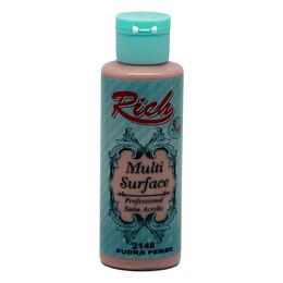 Rich Multi Surface Her Yüzey İçin Akrilik Boya 120 cc. 2148 PUDRA PEMBE - 1