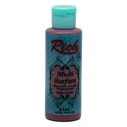 Rich Multi Surface Her Yüzey İçin Akrilik Boya 120 cc. 2150 GÜZ GÜLÜ - 1