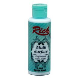 Rich Multi Surface Her Yüzey İçin Akrilik Boya 120 cc. 2182 BEBEK MAVİ - 1