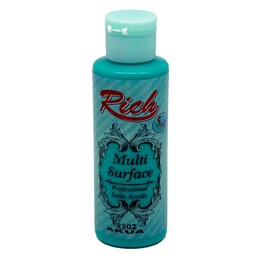 Rich Multi Surface Her Yüzey İçin Akrilik Boya 120 cc. 2202 AQUA - 1