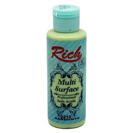 Rich Multi Surface Her Yüzey İçin Akrilik Boya 120 cc. 2210 SARDUNYA - 1