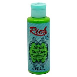 Rich Multi Surface Her Yüzey İçin Akrilik Boya 120 cc. 2216 MANGO - 1
