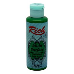 Rich Multi Surface Her Yüzey İçin Akrilik Boya 120 cc. 2220 ÇİMEN - 1
