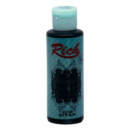 Rich Multi Surface Her Yüzey İçin Akrilik Boya 120 cc. 2238 SİYAH - 1