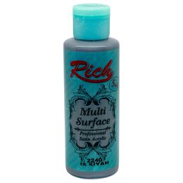 Rich Multi Surface Her Yüzey İçin Akrilik Boya 120 cc. 2240 İS SİYAH - 1