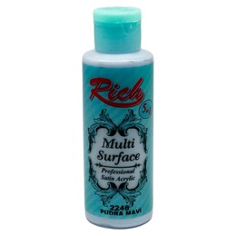 Rich Multi Surface Her Yüzey İçin Akrilik Boya 120 cc. 2248 PUDRA MAVİ - 1