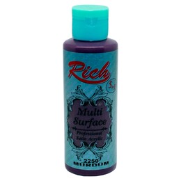 Rich Multi Surface Her Yüzey İçin Akrilik Boya 120 cc. 2250 MÜRDÜM - 1