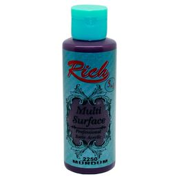 Rich Multi Surface Her Yüzey İçin Akrilik Boya 120 cc. 2250 MÜRDÜM - 1