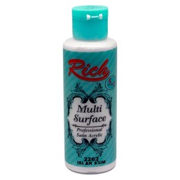 Rich Multi Surface Her Yüzey İçin Akrilik Boya 120 cc. 2262 ISLAK KUM - 1