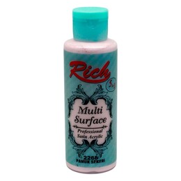 Rich Multi Surface Her Yüzey İçin Akrilik Boya 120 cc. 2268 PAMUK ŞEKERİ - 1