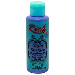 Rich Multi Surface Her Yüzey İçin Akrilik Boya 120 cc. 2284 CEZAYİR MENEKŞESİ - 1