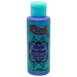 Rich Multi Surface Her Yüzey İçin Akrilik Boya 120 cc. 2284 CEZAYİR MENEKŞESİ - 1