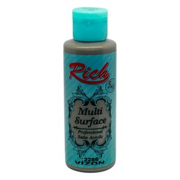 Rich Multi Surface Her Yüzey İçin Akrilik Boya 120 cc. 2286 VİZON - 1