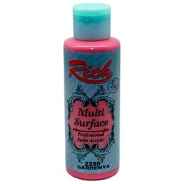 Rich Multi Surface Her Yüzey İçin Akrilik Boya 120 cc. 2296 GARDENYA - 1