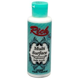 Rich Multi Surface Her Yüzey İçin Akrilik Boya 120 cc. 2298 KAR TANESİ - 1