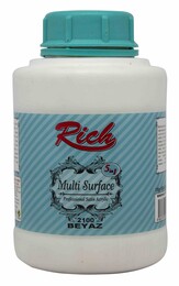 Rich Multi Surface Her Yüzey İçin Akrilik Boya 1750 gr. 2100 BEYAZ - 1