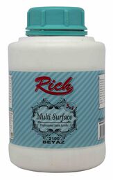 Rich Multi Surface Her Yüzey İçin Akrilik Boya 1750 gr. 2100 BEYAZ - 1
