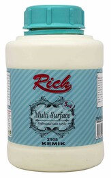 Rich Multi Surface Her Yüzey İçin Akrilik Boya 1750 gr. 2105 KEMİK - 1