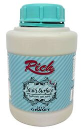 Rich Multi Surface Her Yüzey İçin Akrilik Boya 1750 gr. 2110 GRANİT - 1