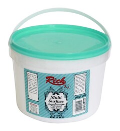Rich Multi Surface Her Yüzey İçin Akrilik Boya 2500 ml. 2100 BEYAZ - 1