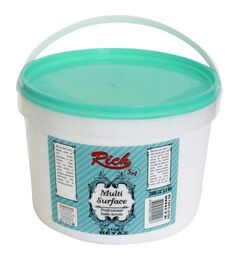 Rich Multi Surface Her Yüzey İçin Akrilik Boya 2500 ml. 2100 BEYAZ - 1