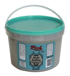 Rich Multi Surface Her Yüzey İçin Akrilik Boya 2500 ml. 2110 GRANİT - 1